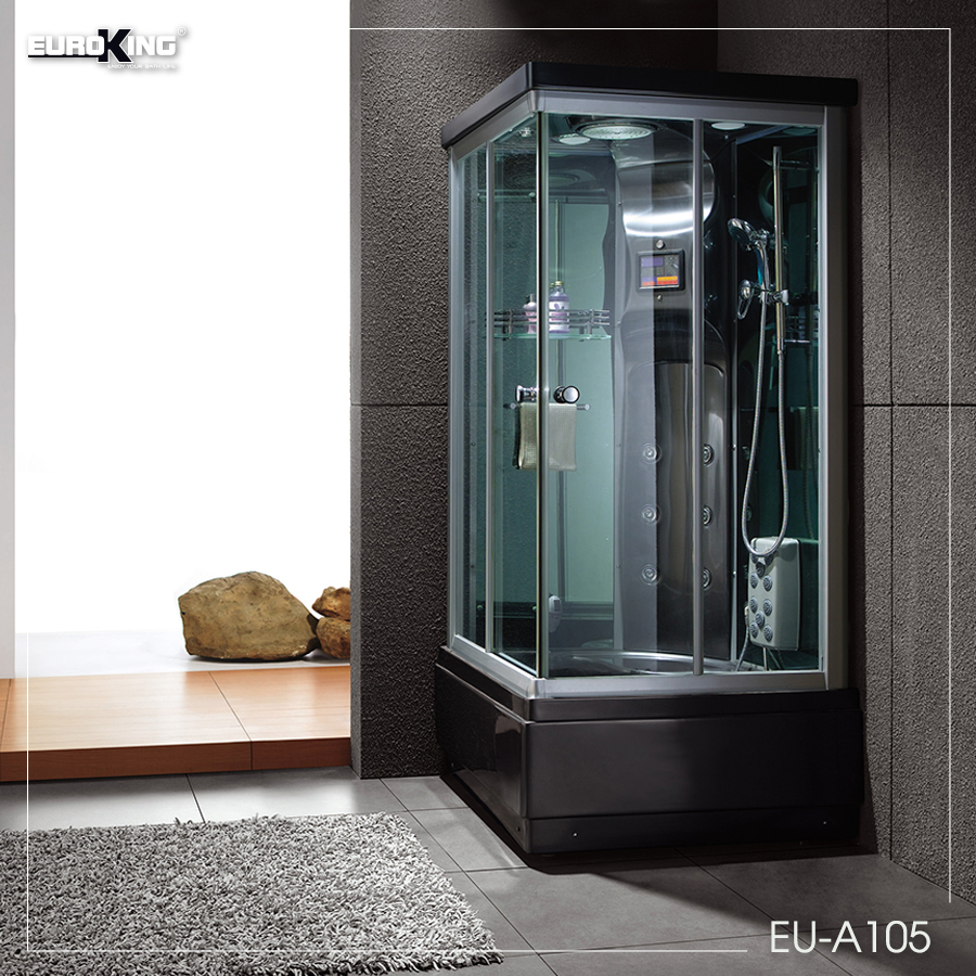 a105 Hình ảnh Phòng xông hơi Euroking EU-A105 Black