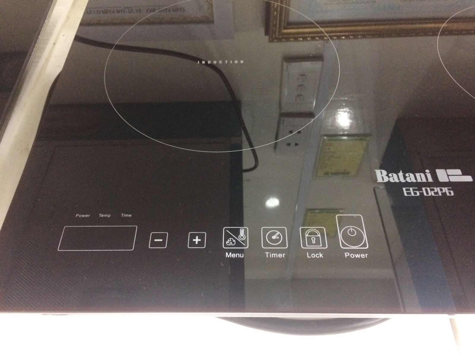 bảng điêu khiển của bếp