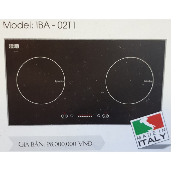 Bếp từ đôi Batani IBA 02T1