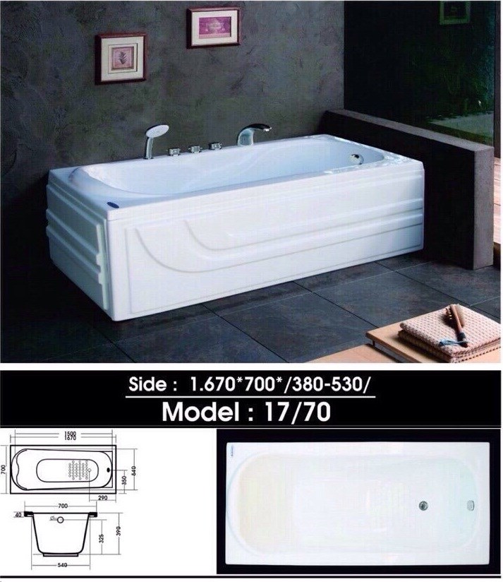 BỒN TẮM MASSAGE VIỆT MỸ 17.70
