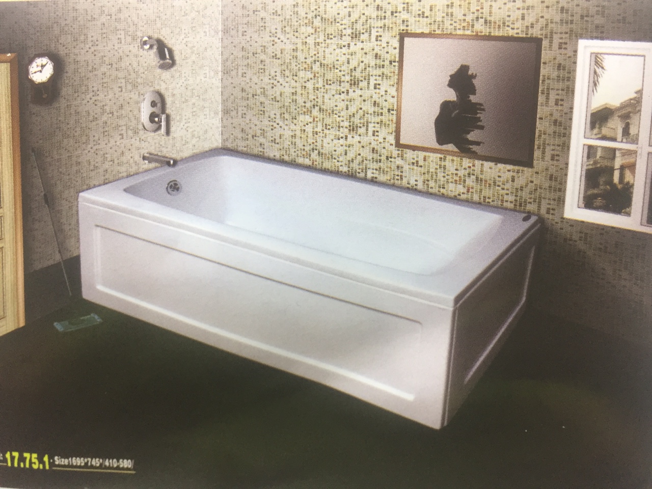 Bồn Tắm nằm  Việt Mỹ 17.75.1