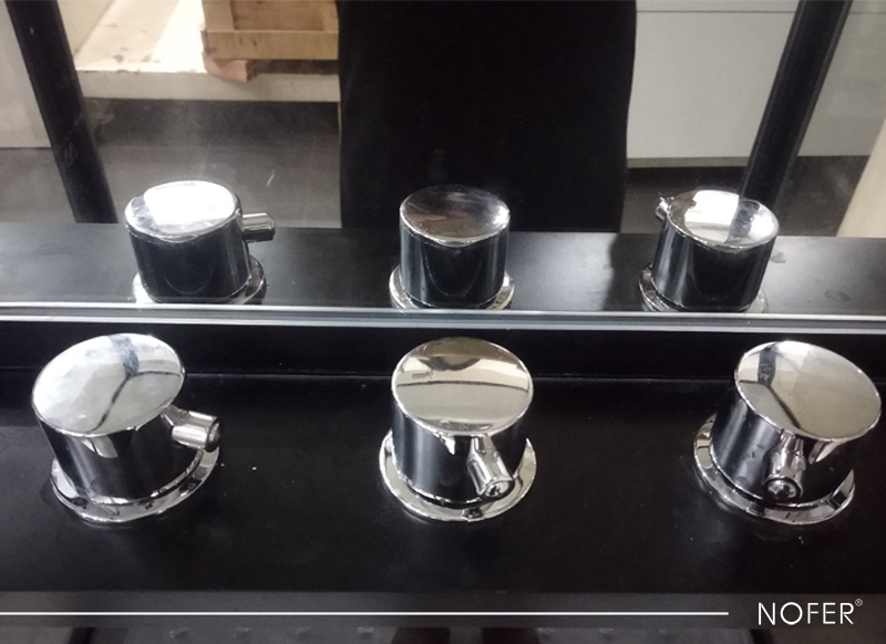 Nút điều khiển Phòng xông hơi Nofer NG-1191