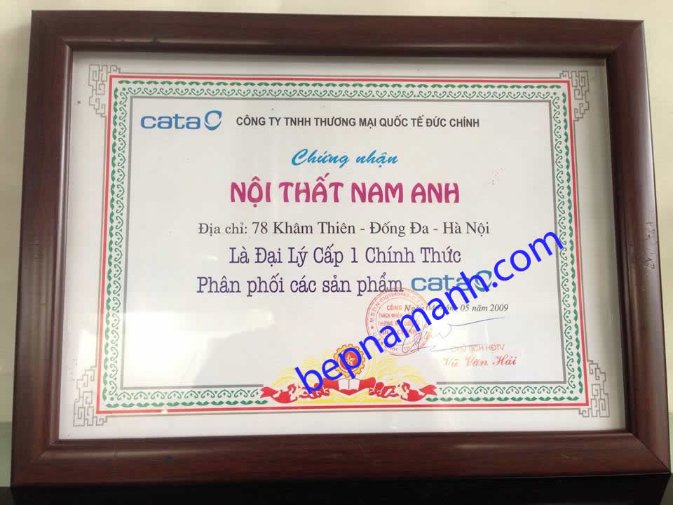 giấy chứng nhận