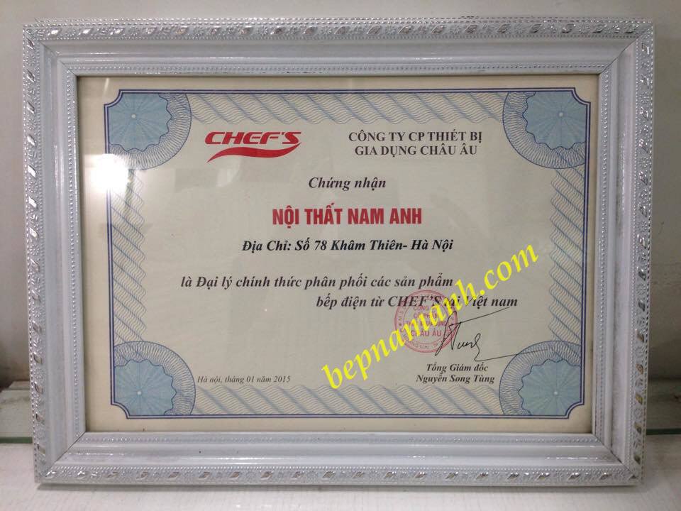 giấy chứng nhận