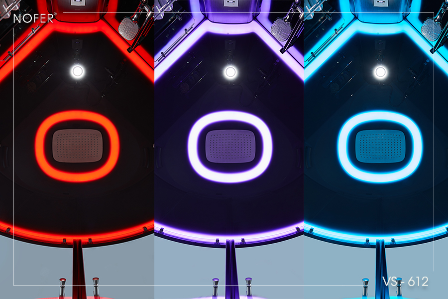 den-led-612 Đèn led Phòng xông hơi Nofer VS-612