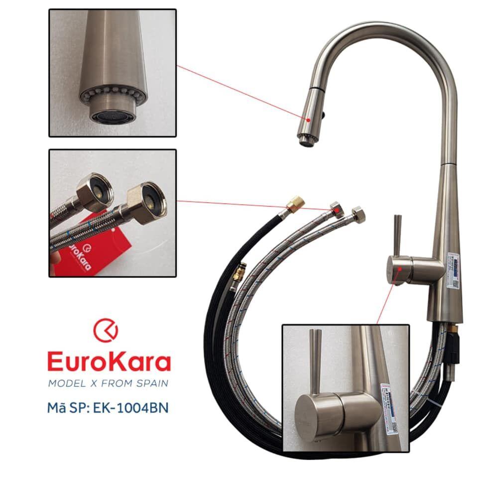 Hình ảnh Vòi rửa bát rút dây EK 1004BN
