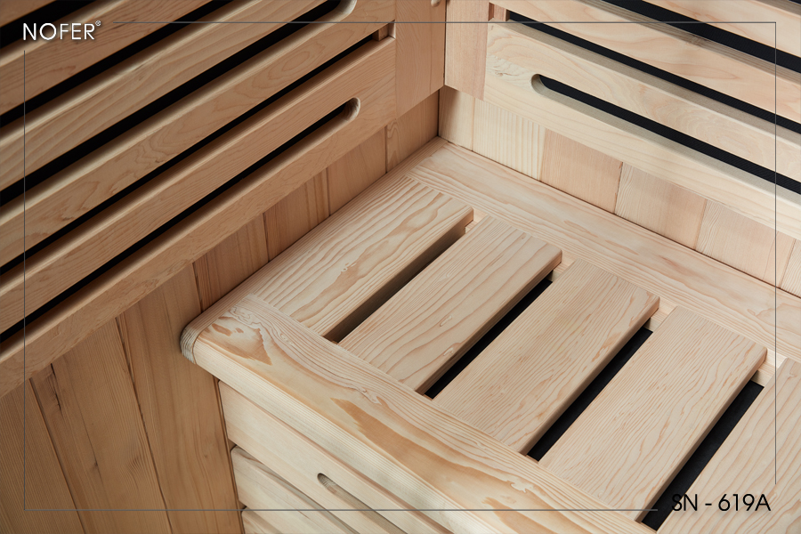 Hình ảnh gỗ Phòng xông hơi Nofer SN-619A