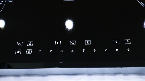 hệ thống bảng điều khiển của bếp