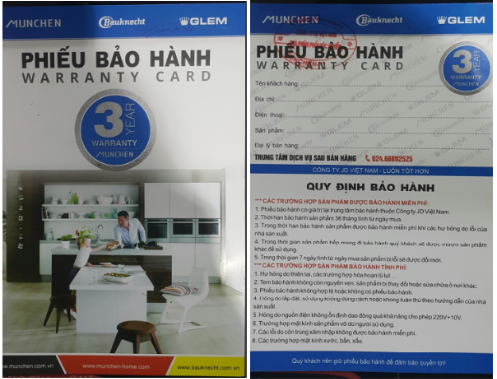 hinh-anh-phieu-bao-hanh-munchen-4 Hình ảnh phiếu bảo hành chính hãng bếp từ Munchen