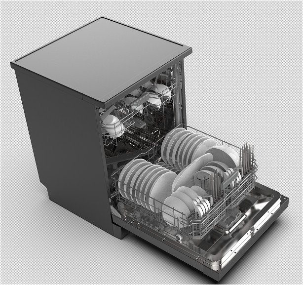 Khoang rửa Máy rửa bát Texgio TG20H775GL