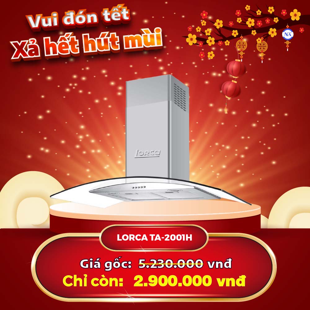 Máy hút mùi Lorca TA-2001H