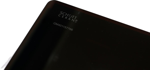 Hình ảnh mặt kính schott ceran của bếp từ Munchen