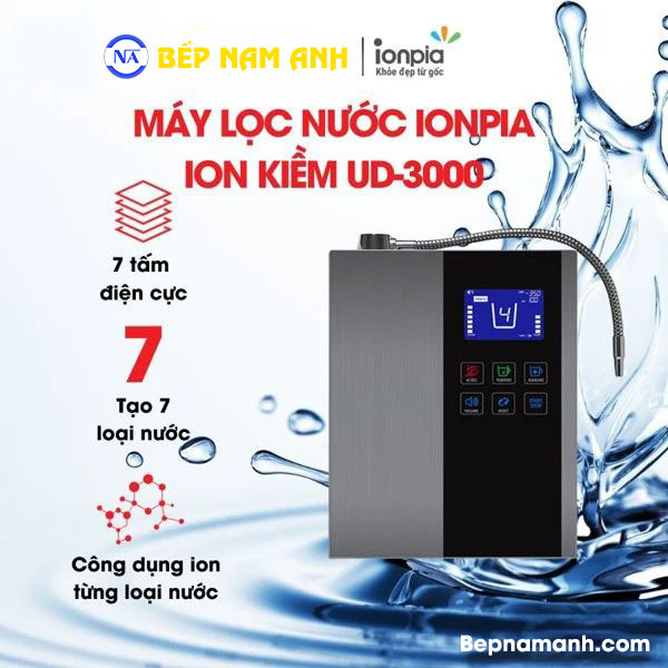 MÁY LỌC NƯỚC ION KIỀM UD-3000