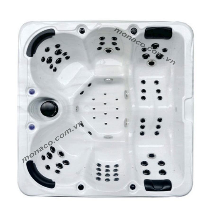 mc-7305bw Hình ảnh lòng Bồn tắm Jacuzzi Monaco MC-7305BW