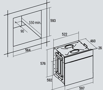 Mô hình lò nướng Cata