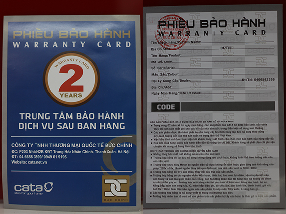 phieu-bao-hanh-cua-bep-cata phiếu bảo hành của bếp