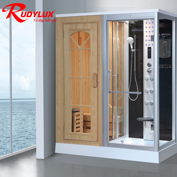 Phòng xông hơi khô kết hợp ướt Rudylux RD-8863