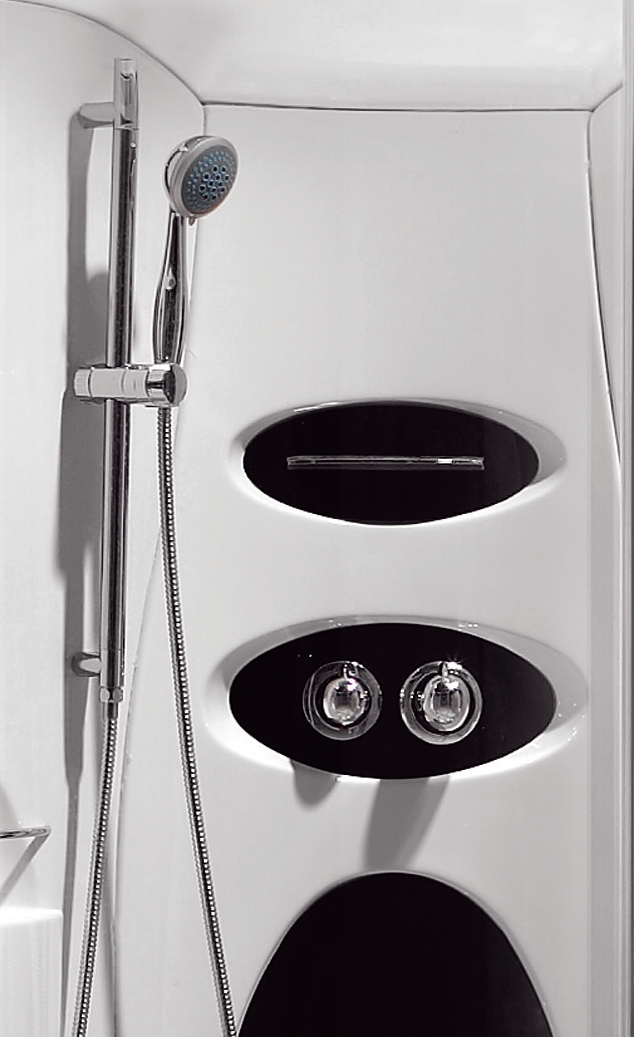 sen-eu-603 Hình ảnh sen và nút điều khiển Phòng xông hơi Euroking EU-A603