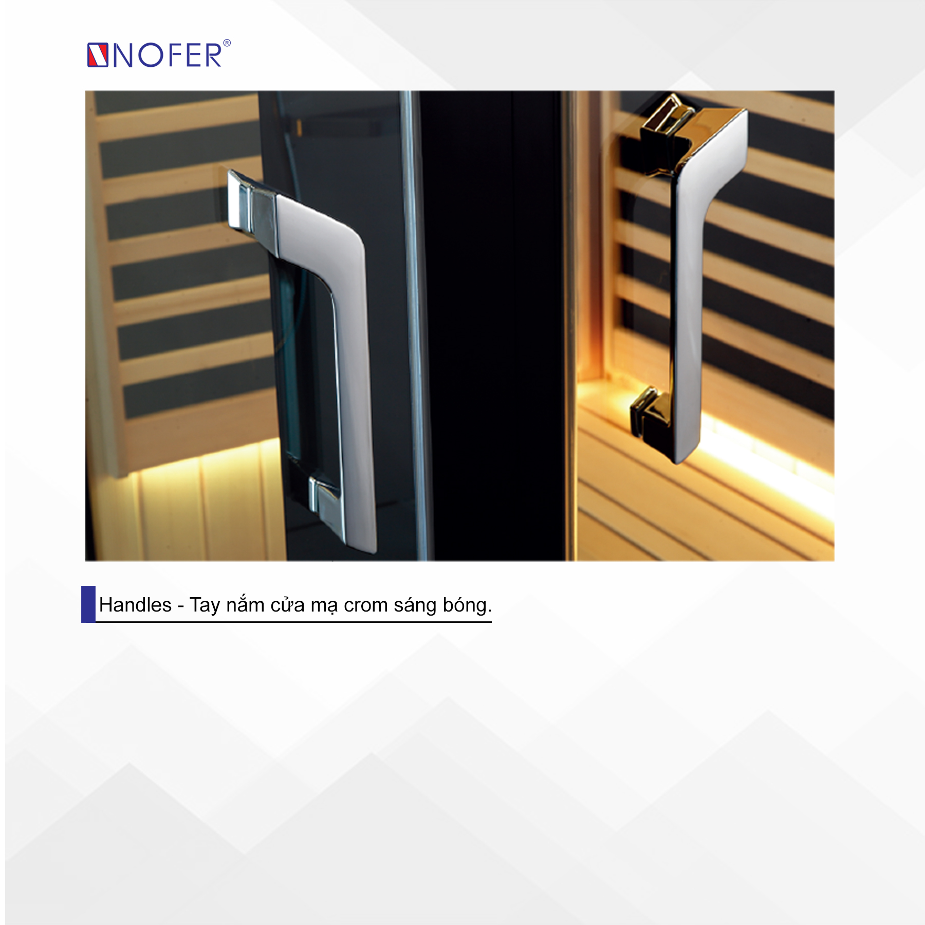 Tay nắm Phòng xông hơi Nofer SN-99100
