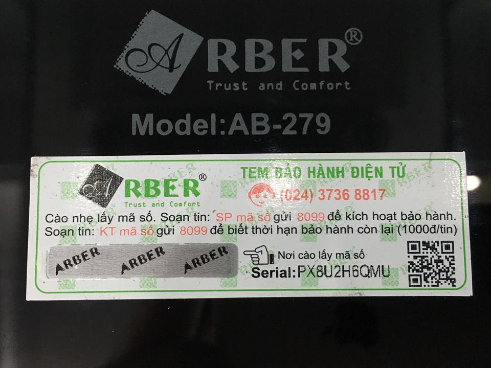tem-bao-hanh-dien-tu-bep-tu-arber-ab-279 tem-bao-hanh-dien-tu-bep-tu-arber-ab-279