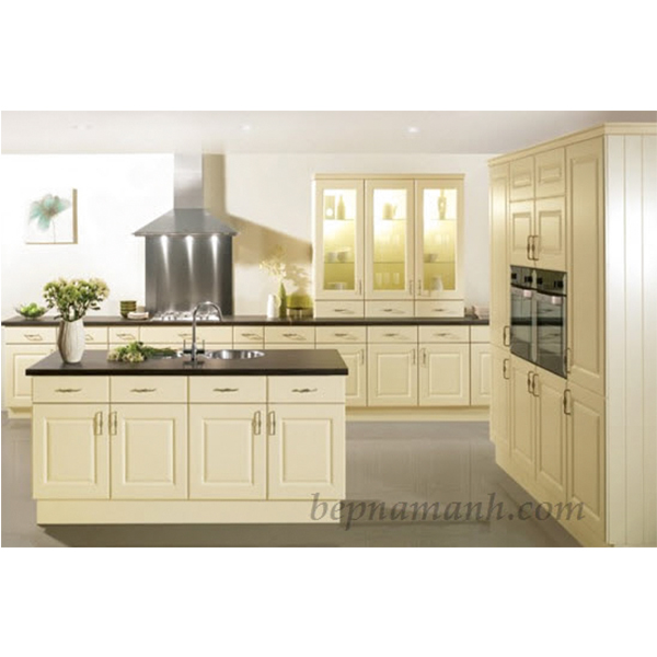 Tủ bếp gỗ công nghiệp Acrylic 1