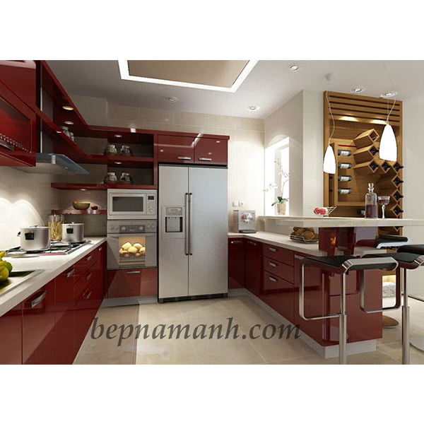 Tủ bếp nhựa Acrylic 3