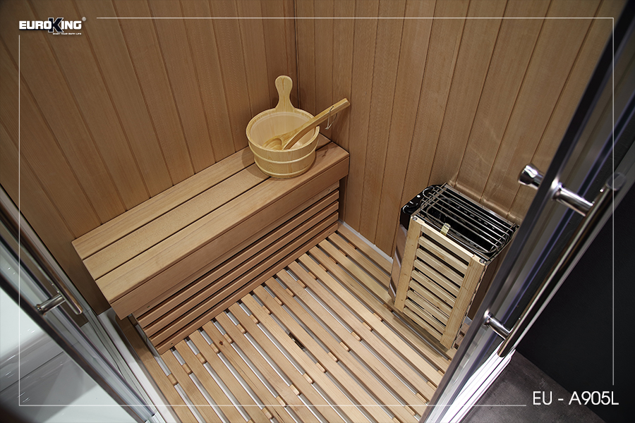 Hình ảnh vách khô Phòng xông hơi Euroking EU-A905